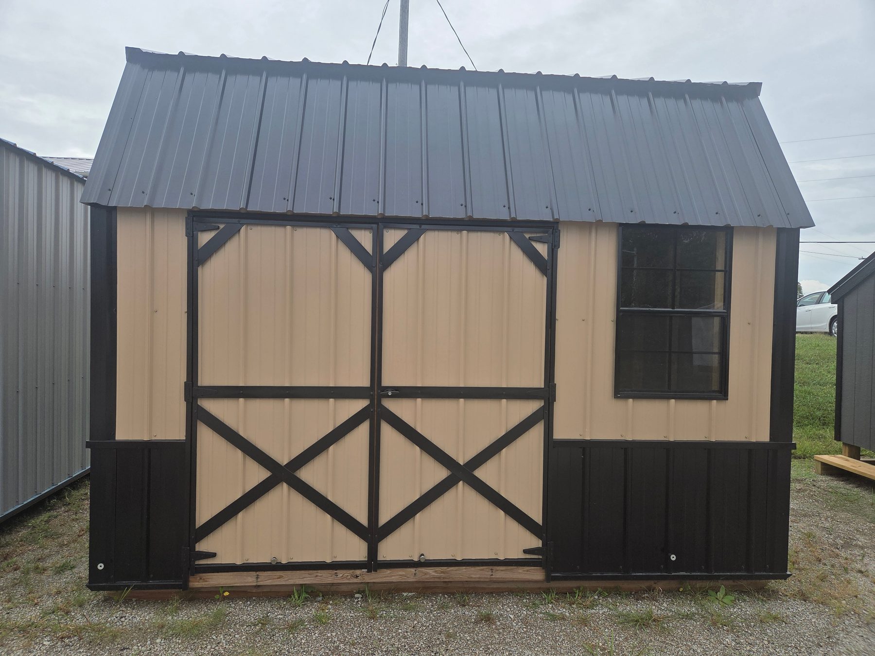 10x12 Lofted Garden Shed