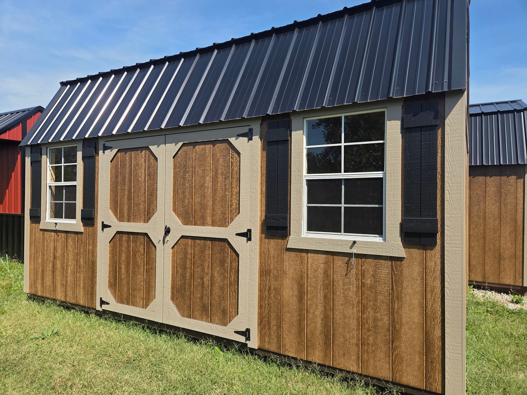 10x16 Lofted Garden Shed