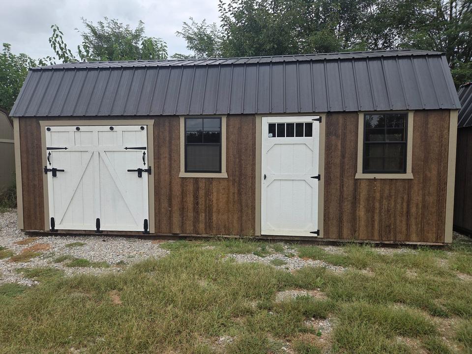 12x24 Lofted Garden Shed- Repo Unit