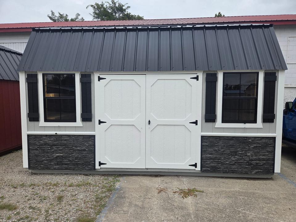 10x16 Lofted Garden Shed