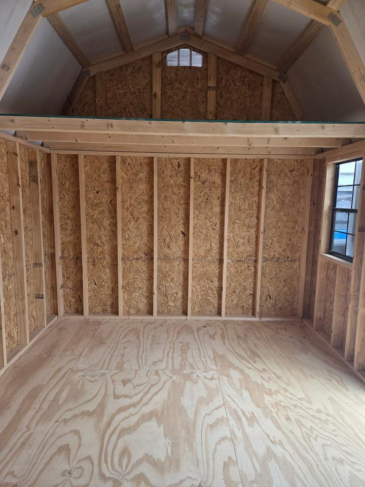 10x16 Lofted Garden Shed photo 3