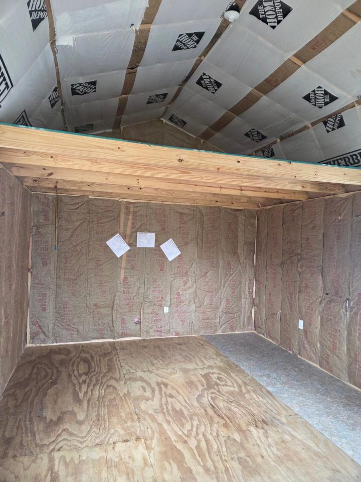 12x24 Deluxe Lofted Cabin- Repo photo 2