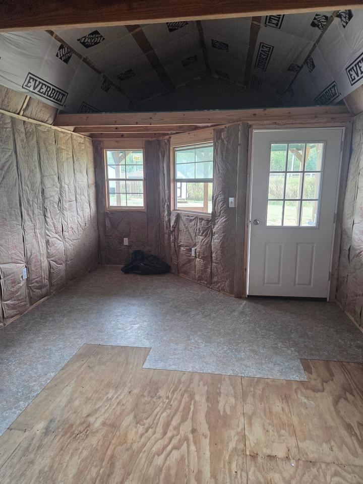 12x24 Deluxe Lofted Cabin- Repo photo 3