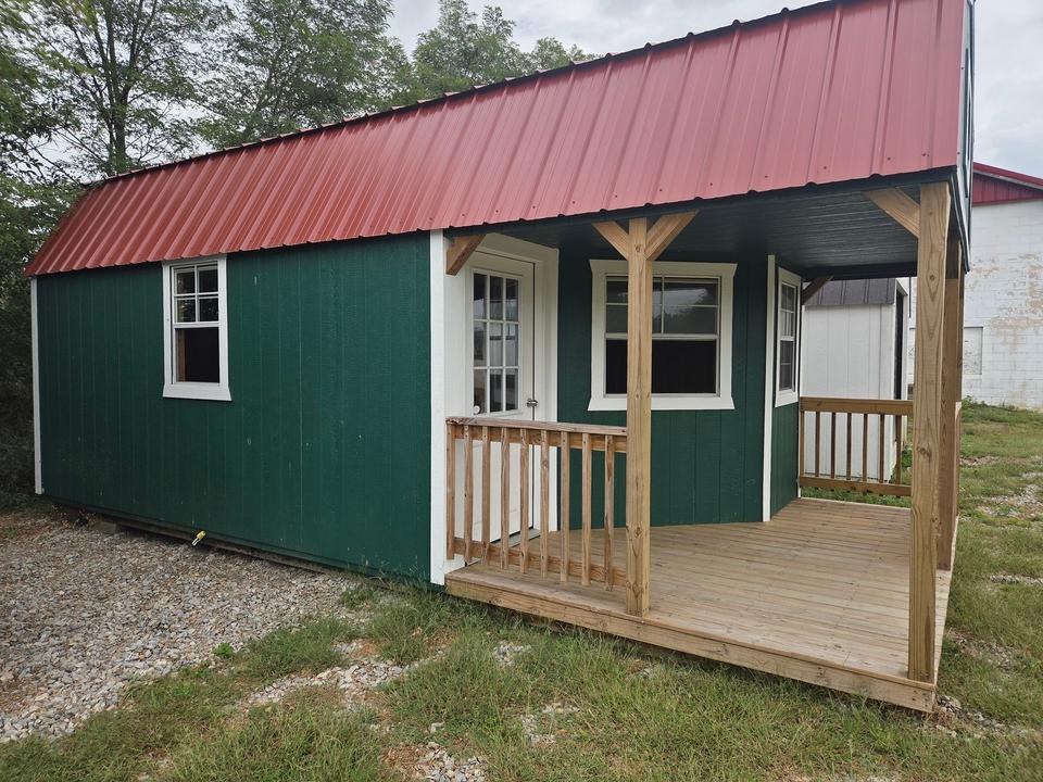 12x24 Deluxe Lofted Cabin- Repo photo 4
