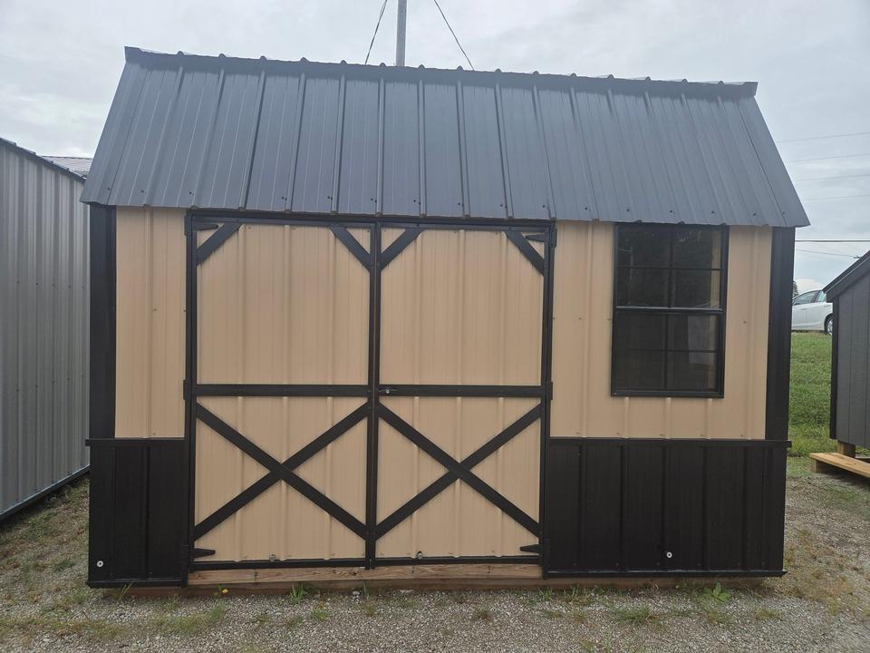 10x12 Lofted Garden Shed