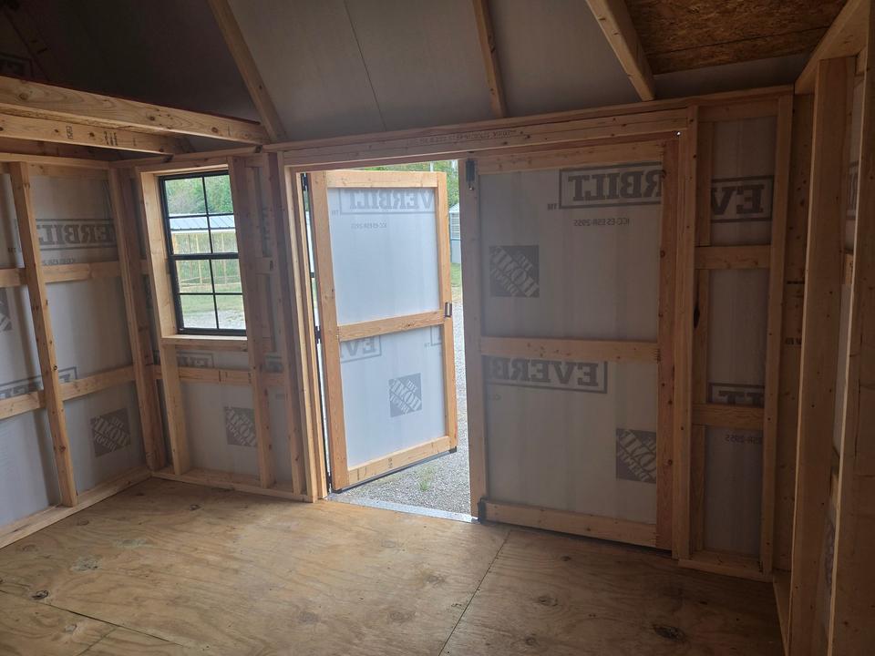 10x12 Lofted Garden Shed photo 3