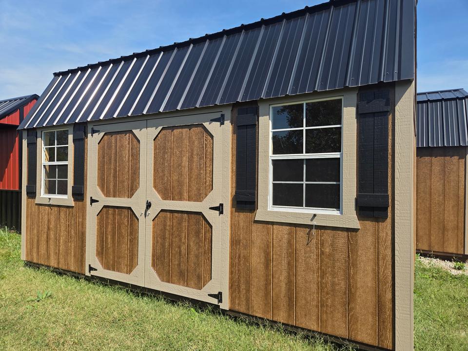 10x16 Lofted Garden Shed photo 1