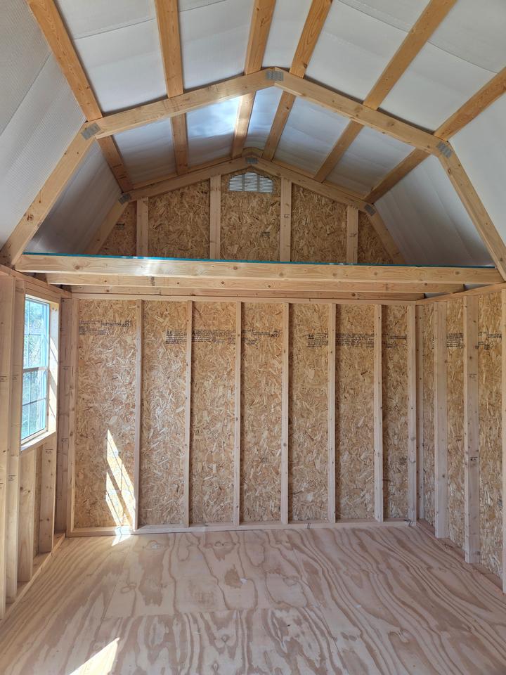 10x16 Lofted Garden Shed photo 3