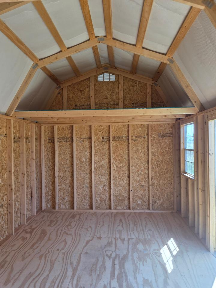 10x16 Lofted Garden Shed photo 4