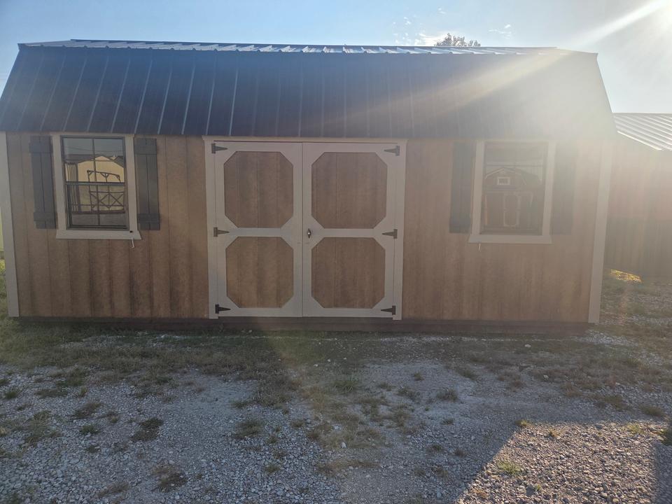 10x20 Lofted Garden Shed