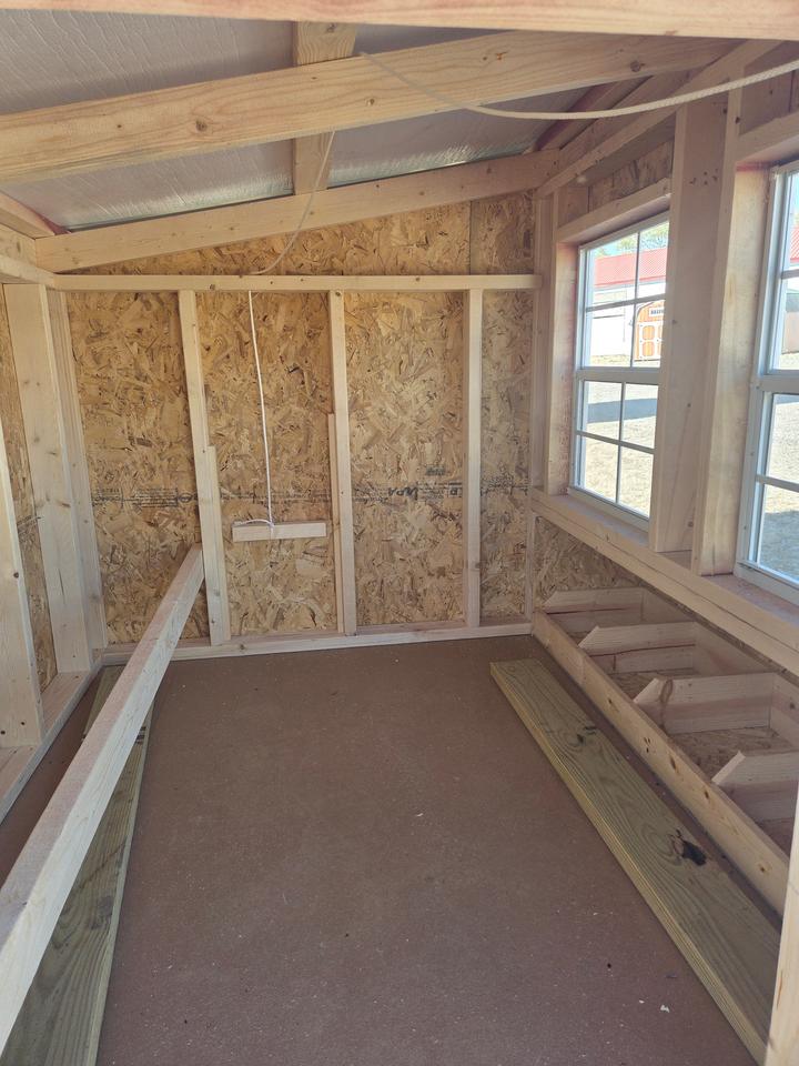 5x6 Lean to Chicken Coop with 10' run - photo 6